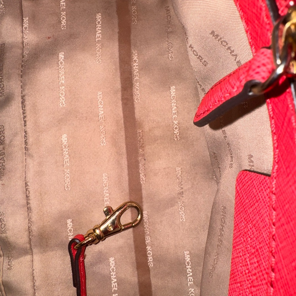 SOLD DO NOT BUY Michael Kors Salmon Satchel Bag - Picture 13 of 14